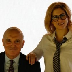 Lilia Lemoine and Jose Luis Espert | Photo: CEDOC