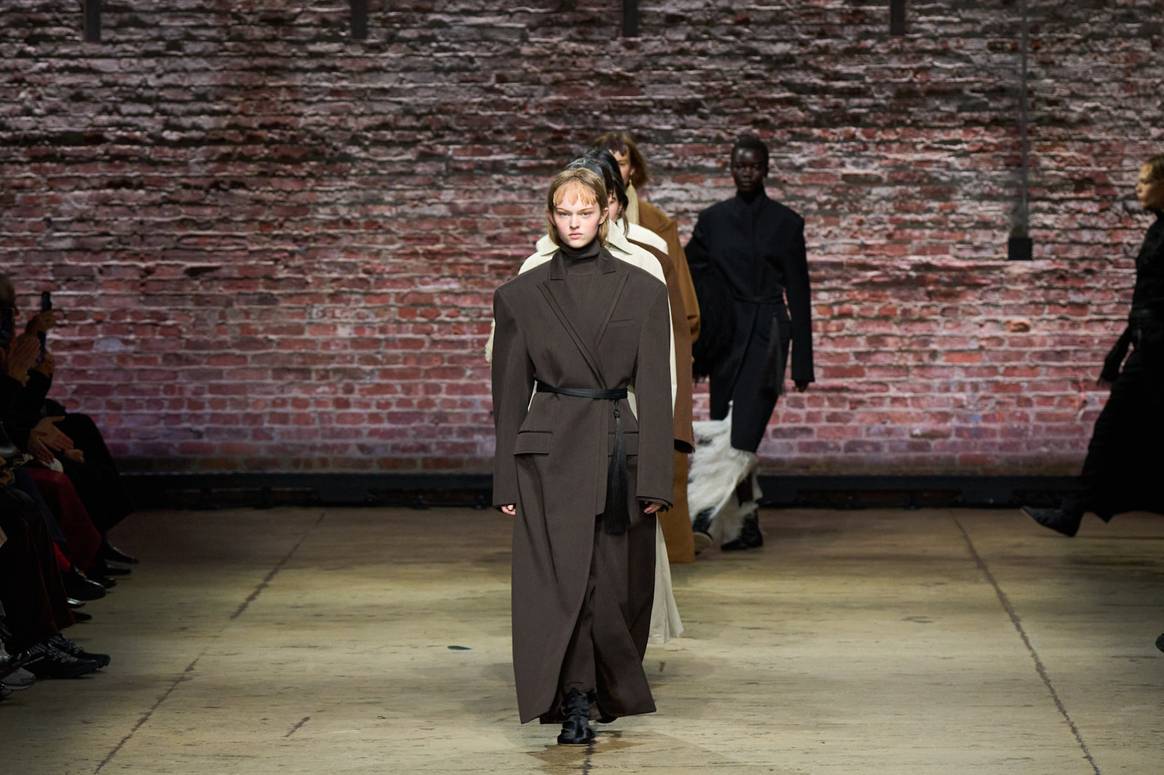Fforme f/w 2025 show on the NYFW
