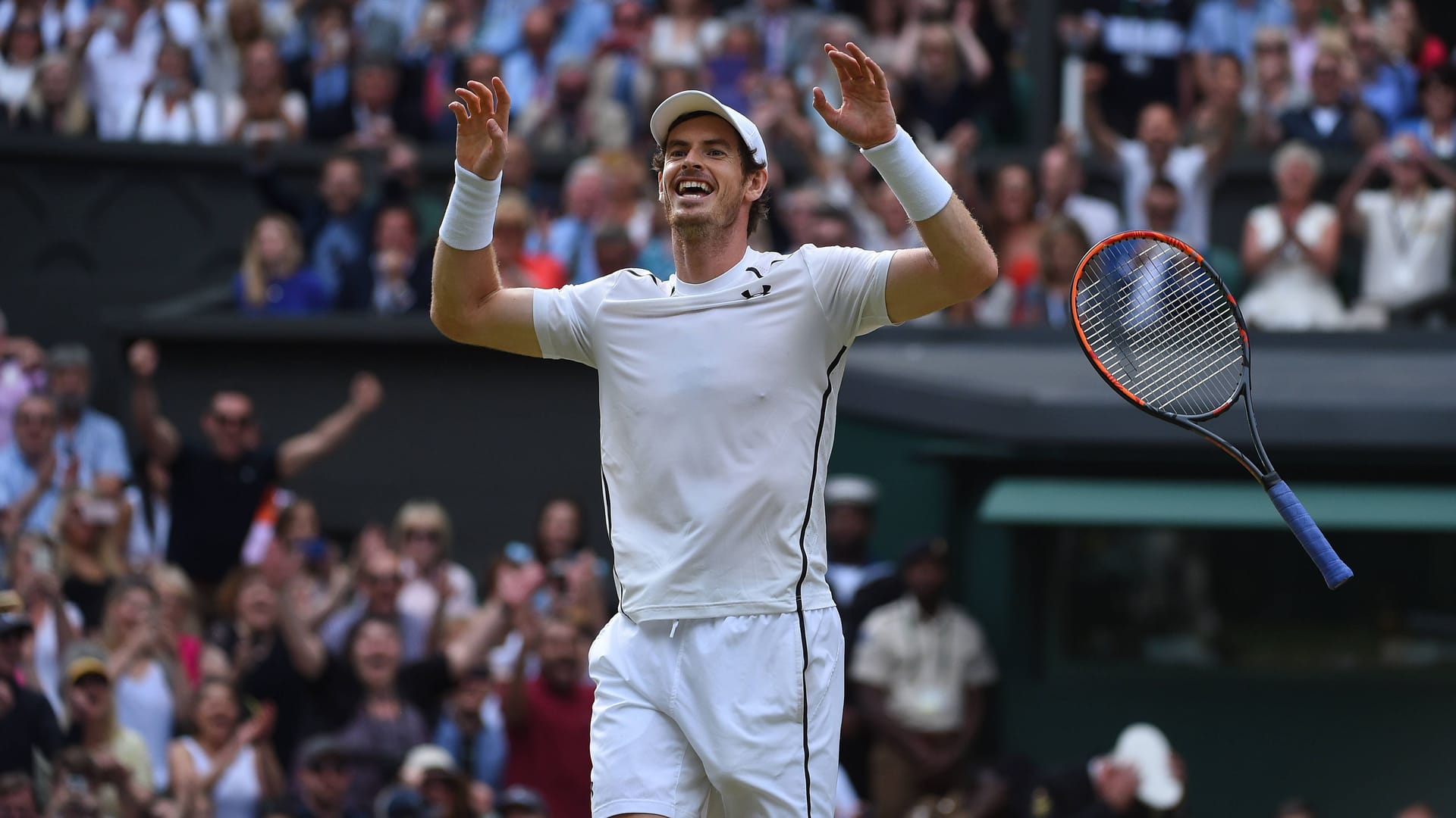 Andy Murray in 2016 in Wimbledon.