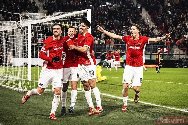 After Az Alkmaar match, the event reaction from Muslera!