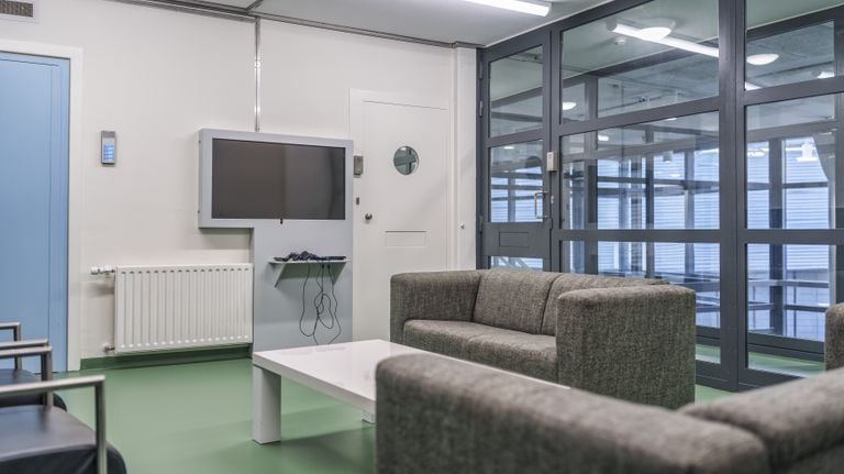 Recreation room in the EBI (photo: Judicial Institutions Service).