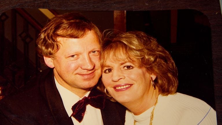 Tijn with his wife El (private photo).