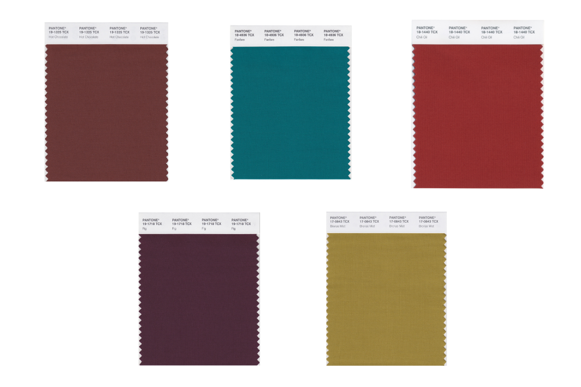 Pantone - LFW Autumn/Winter 2025 Color Palette