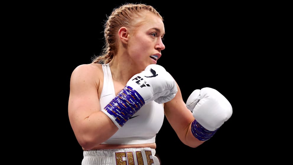 Elle Brooke (hier 26) bei einem Box-Kampf im Januar 2026
