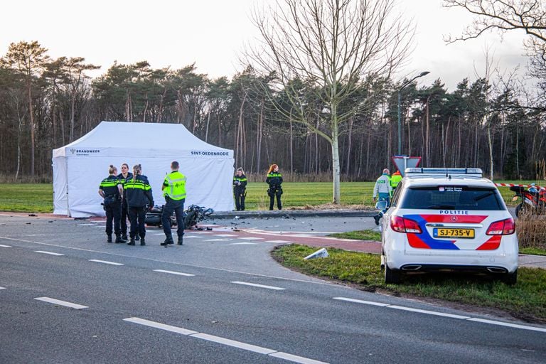 A screen was placed on the site of the accident (photo: SQ Vision).