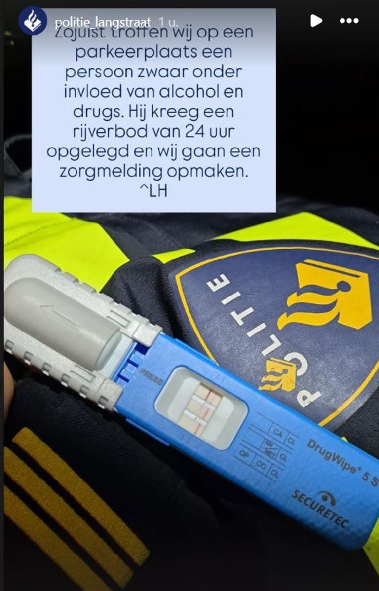 Photo: Instagram Police Langstraat