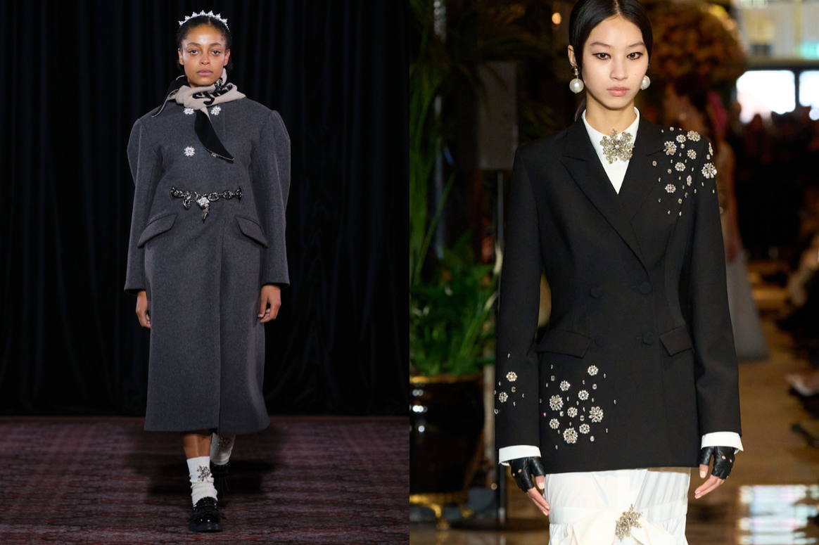 Simone Rocha H/W 25, Huishan Zhang H/W 25, London Fashion Week