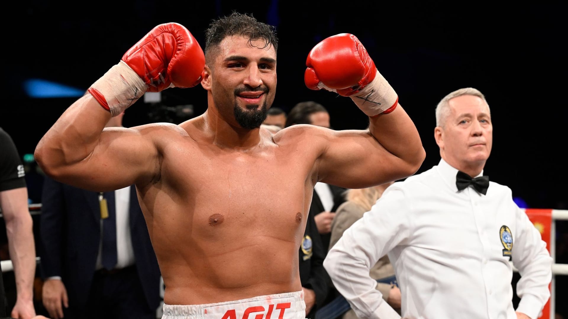 Professional boxer Agit Kabayel