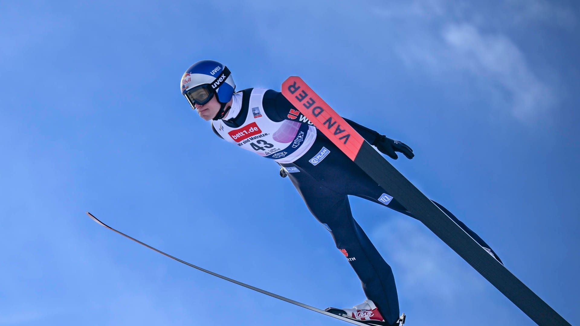 Andreas Wellinger: He became the best German in Lake Placid on Sunday.