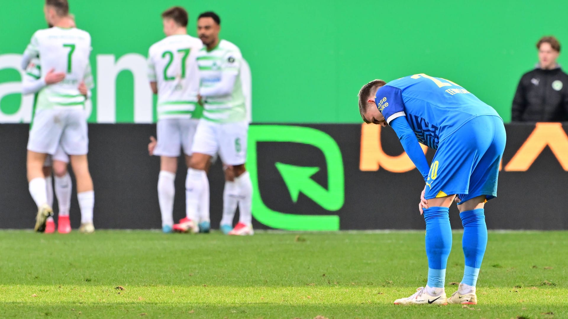 Lino Tempelmann is frustrated: At Greuther Fürth there was no points for Eintracht Braunschweig on Sunday.