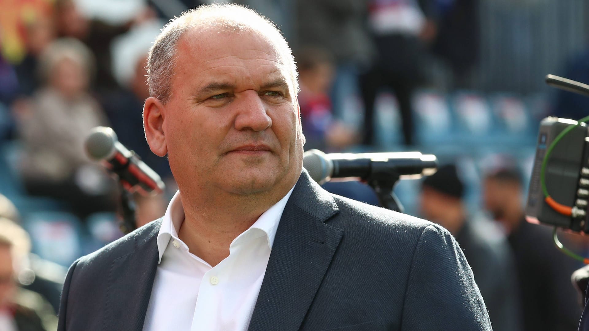 Mathias Beck: The 53-year-old has been President of Eintracht for a year.