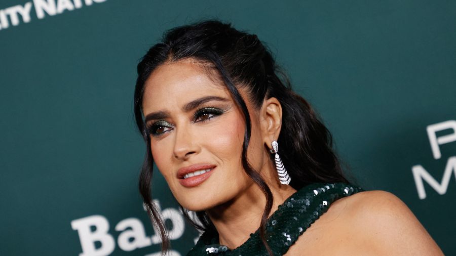 PHOTALERIA The Mexican-American actress Salma Hayek Pinault arrives at the Baby2Baby 2023 gala in Los Angeles, California