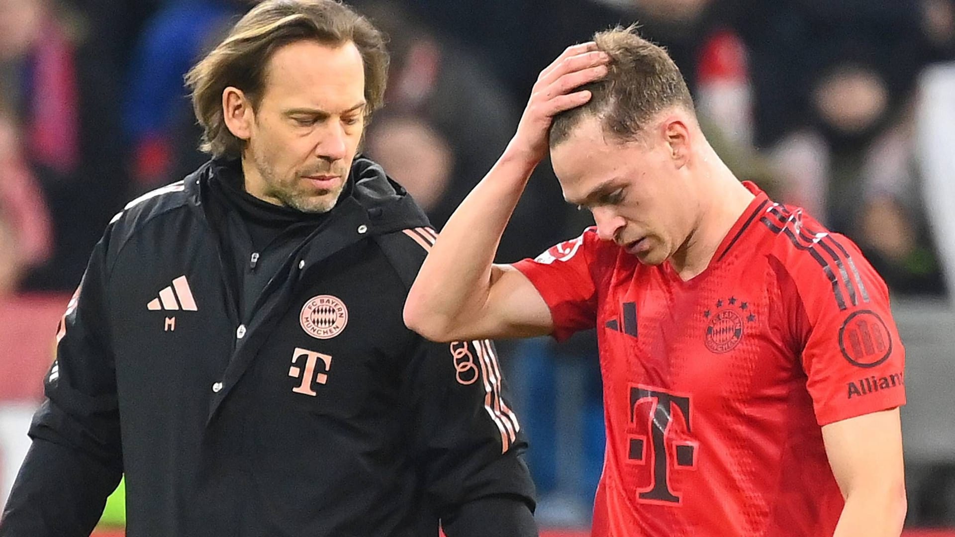 Joshua Kimmich (right) at his replacement: The international is already being examined.