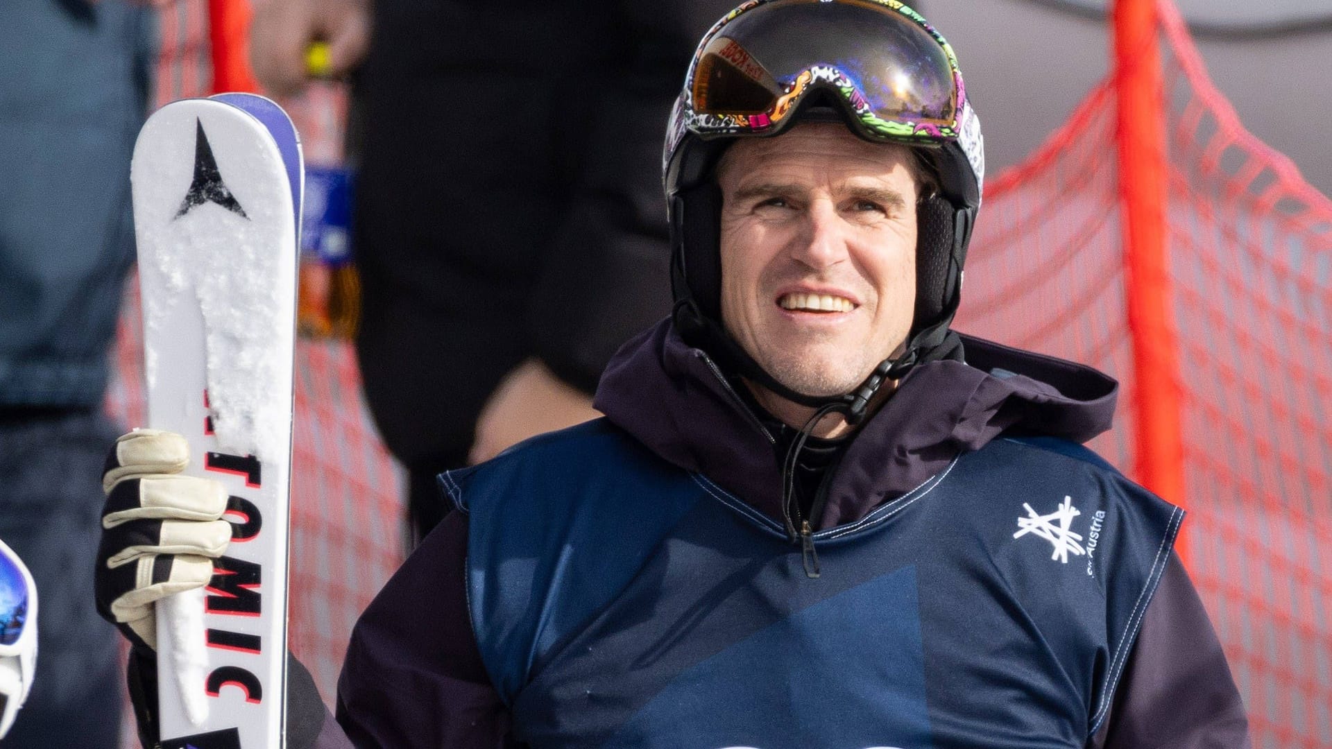Christoph Freund: He helped out at the Ski World Cup.
