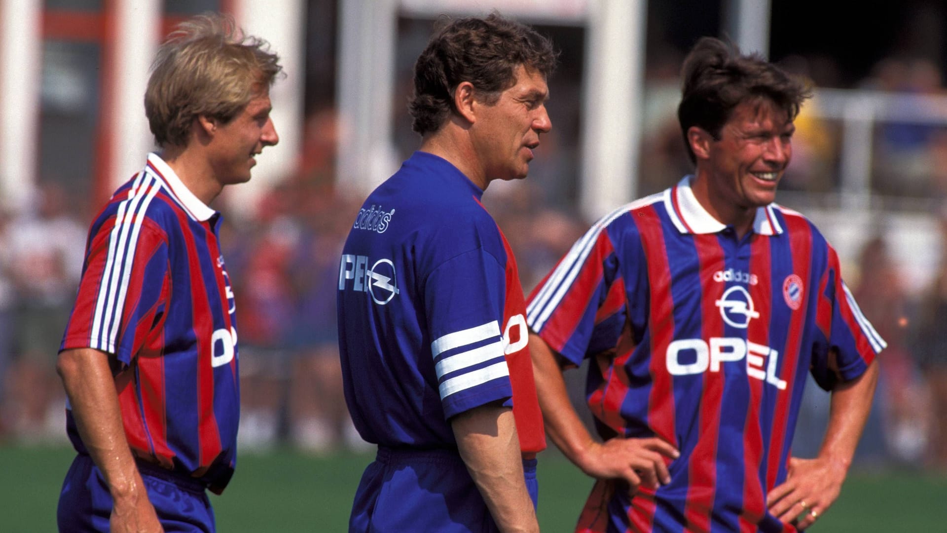 Jürgen Klinsmann, Otto Rehhagel and Lothar Matthäus (VL): In the wild times of FC Bayern, the trio was one of the protagonists of FC Hollywood in the wild. Jürgen Klinsmann, Otto Rehhagel and Lothar Matthäus (VL): In the wild times of FC Bayern, the trio was one of the protagonists of FC Hollywood in the wild.