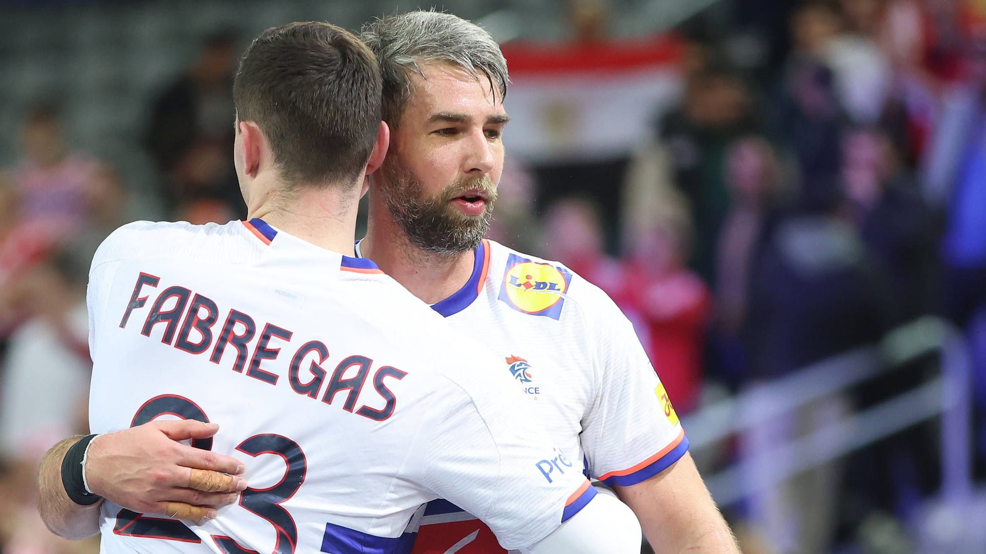 Luka Karabatić (right): He has been playing for Paris Saint-Germain since 2015.