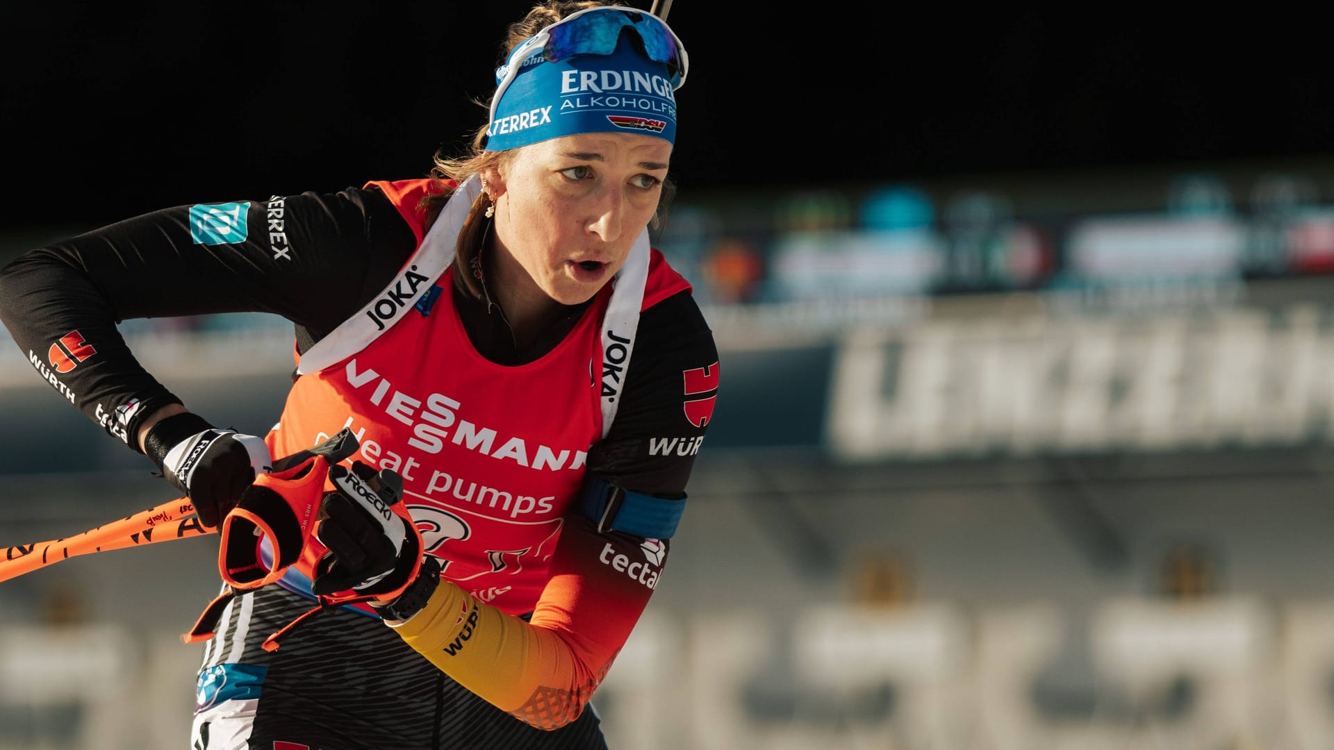 Franziska Preuß: The German biathlon world champion gave everything at the World Cup.
