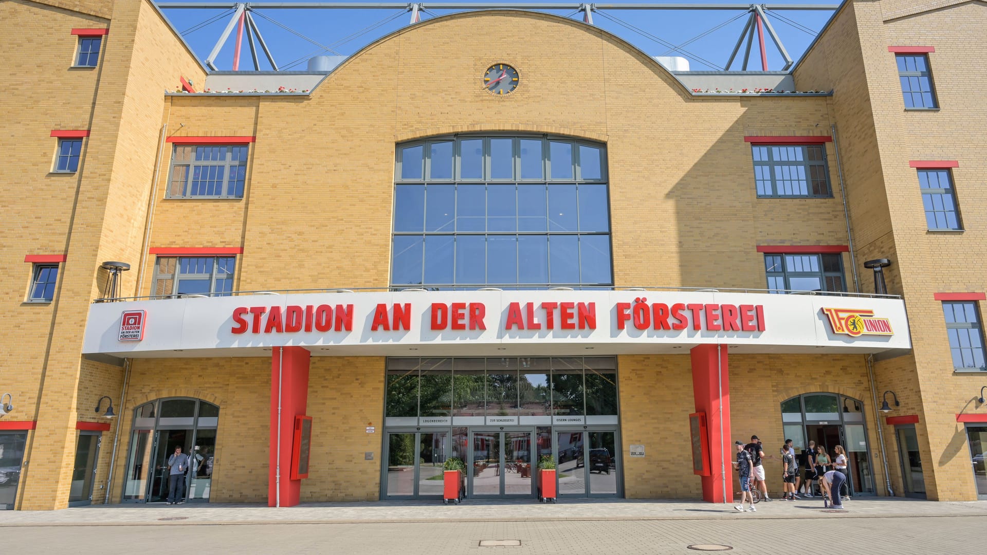 The stadium on the old forestry: Here is the 1. FC Union Berlin at home.