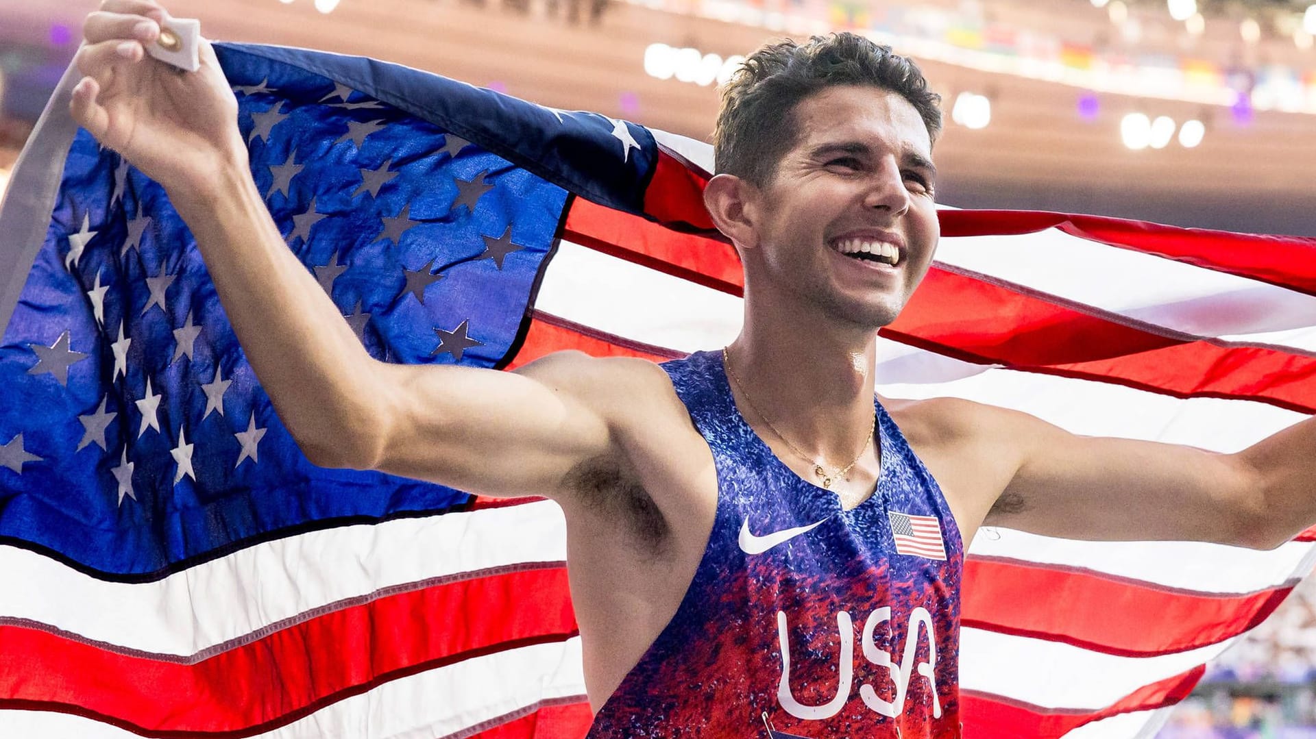 Grant Fisher: He has now cracked the world record over 5,000 meters.