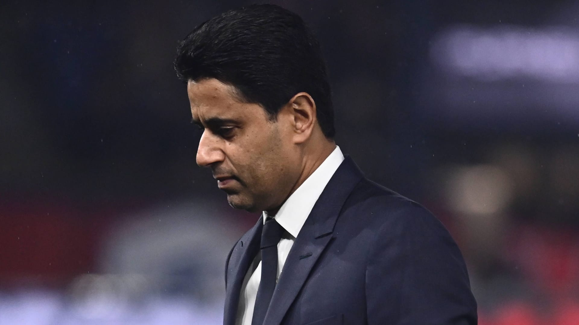 Uncertain future? Nasser al-Khelaifi and Paris St. Germain.