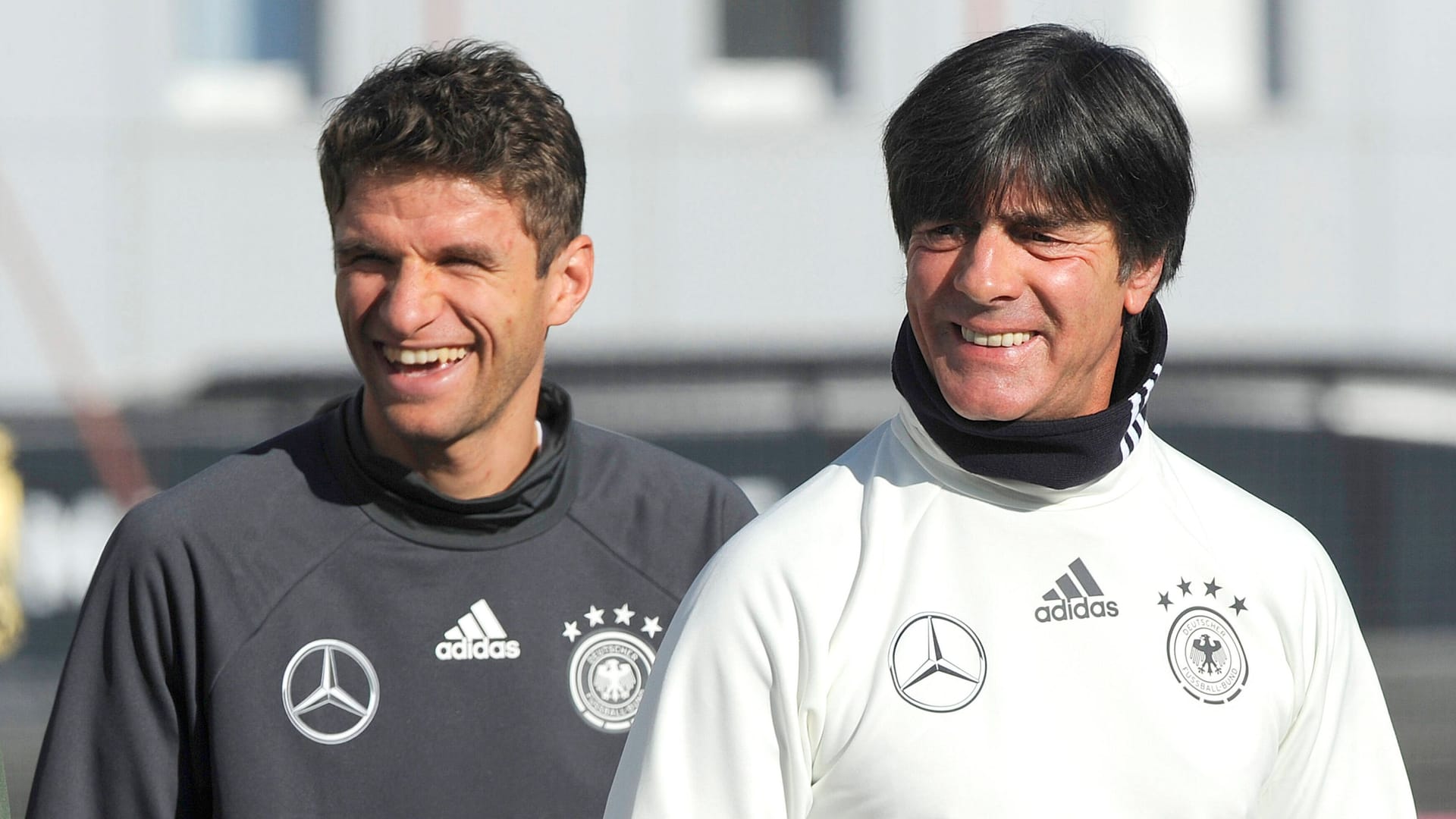 Thomas Müller (left) and Jogi Löw: The latter trained the German national team from 2006 to 2021.