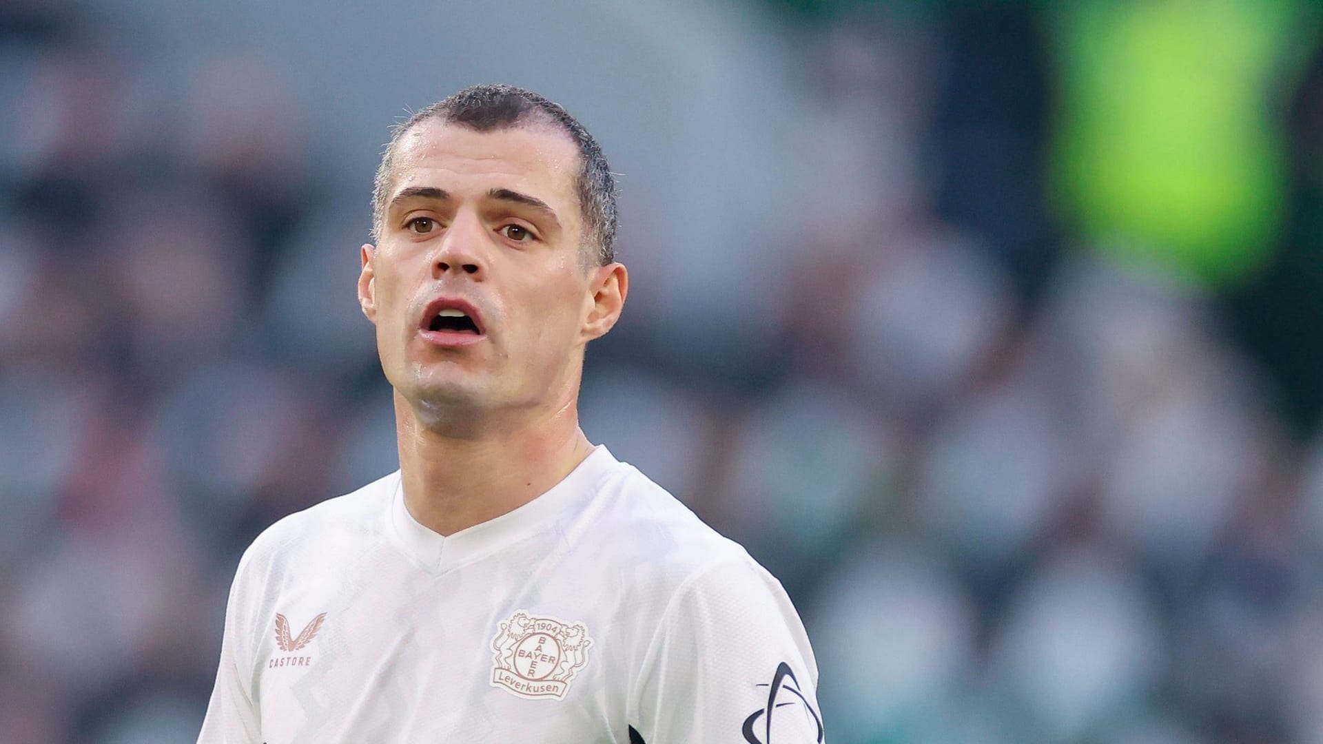Granit Xhaka disappointed: The Leverkuseners were extremely difficult against Wolfsburg.