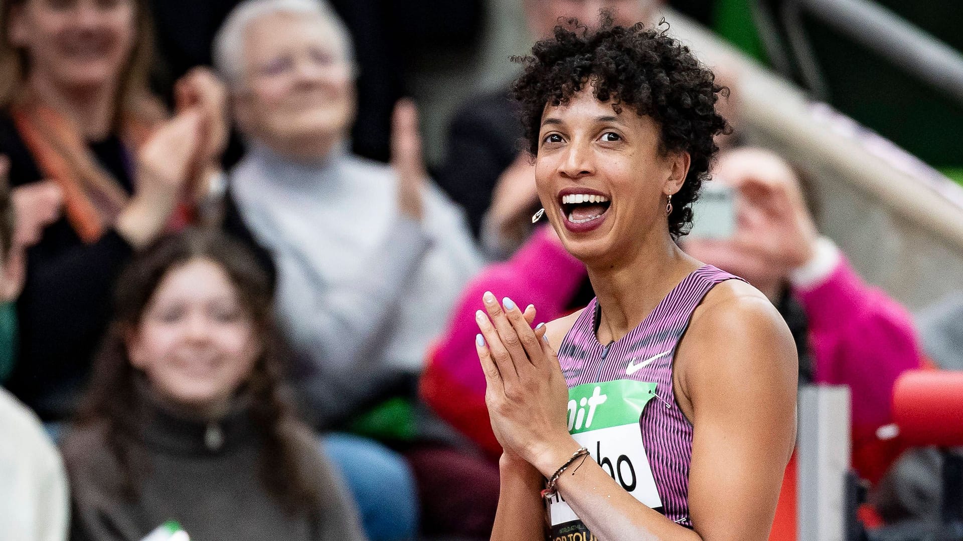 Malaika Mihambo: The German long jumper presents herself in a strong form.