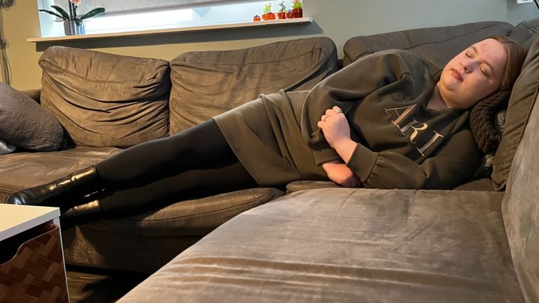 Mirte is often at home (photo: Rogier van Son).