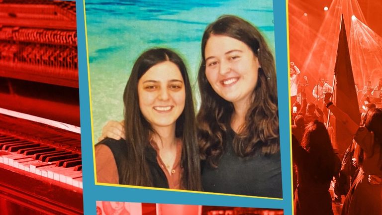 Betül and Bergün are central to the podcast (photo: Human)