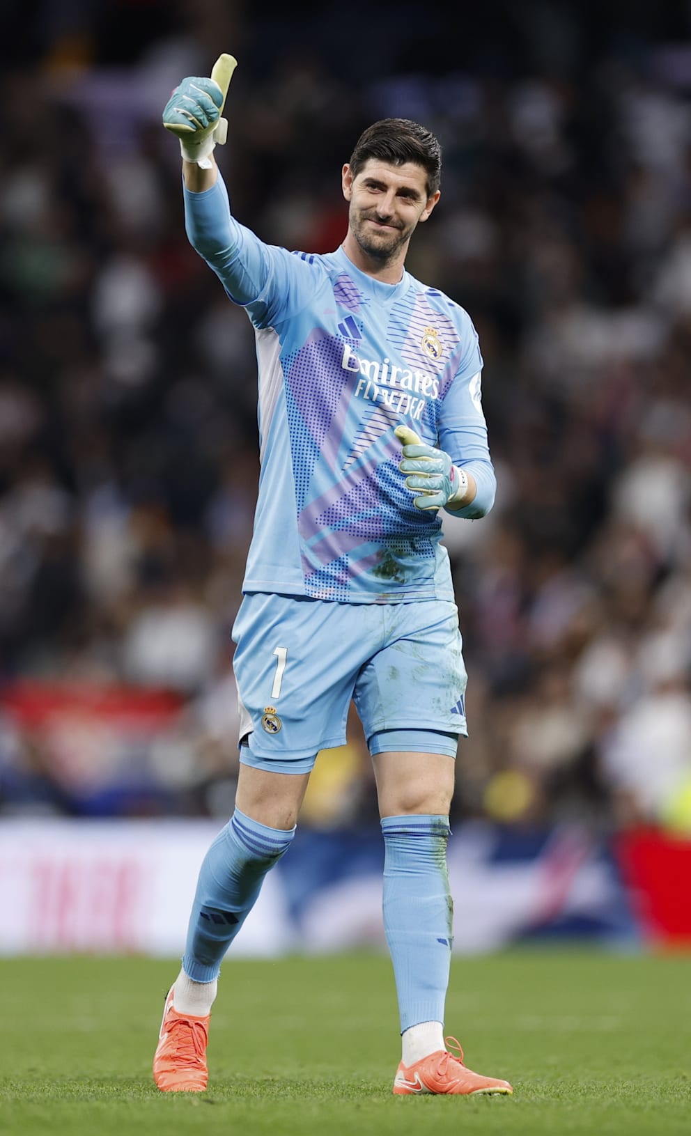 Thibaut Courtois (32) kam im Sommer 2018 für eine Ablöse in Höhe von 35 Mio. Euro von Chelsea zu Real Madrid