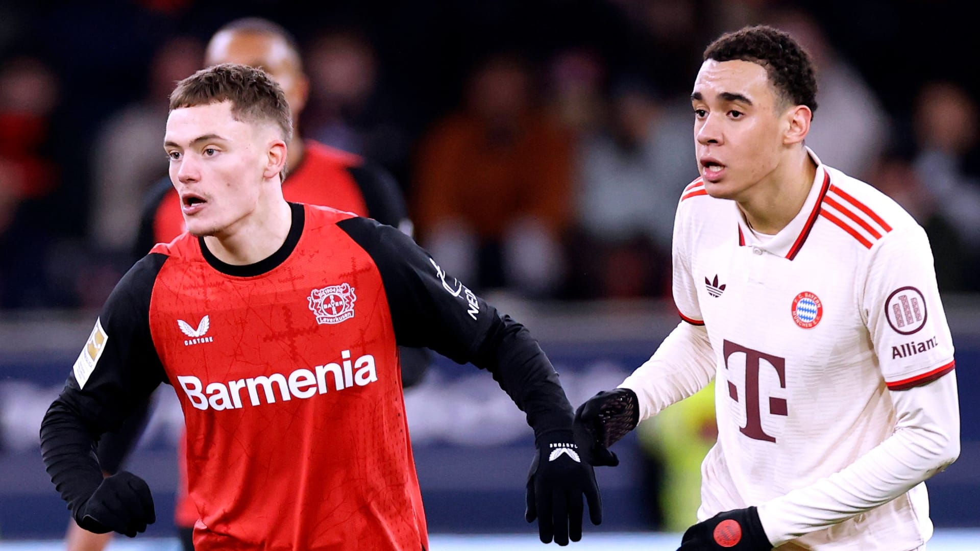 Florian Wirtz and Jamal Musiala (right): Do the two play together in Munich in the future?