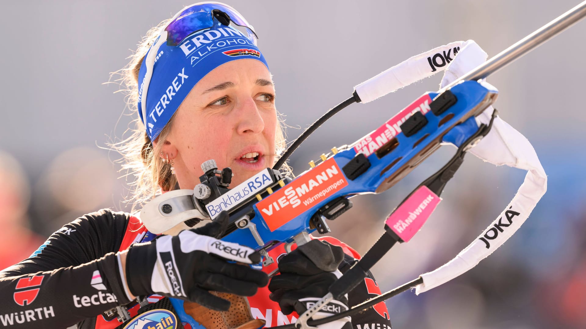 Franziska Preuß: She already won four medals at the biathlon World Cup.