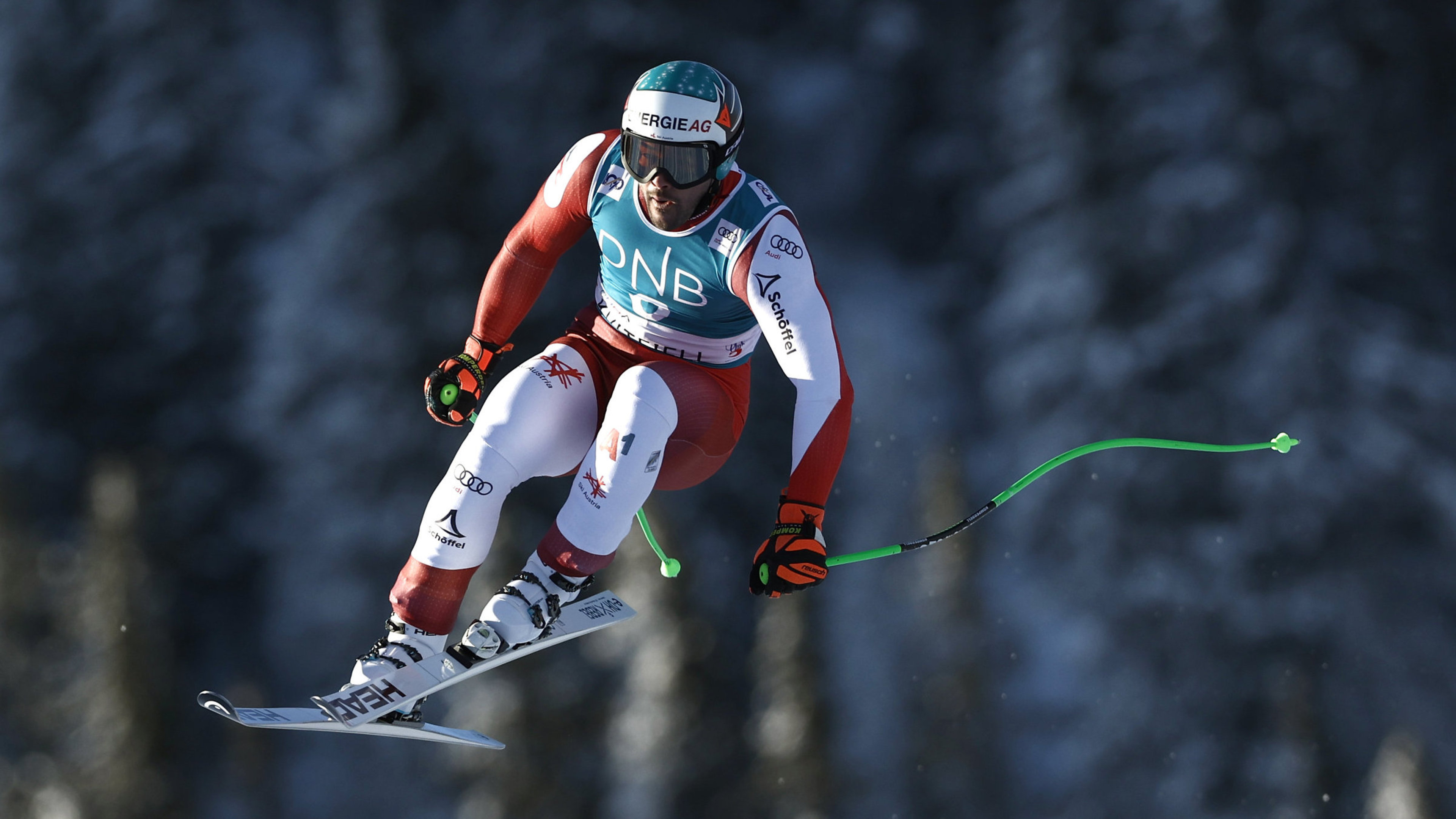 Vincent Kriechmayr on the departure in Kvitfjell