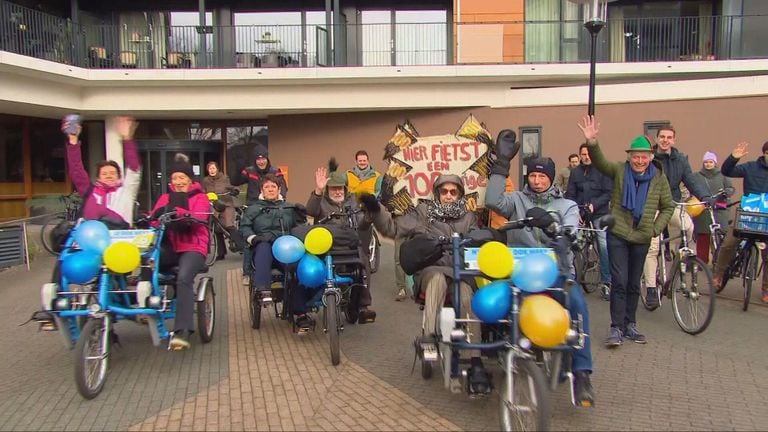 This is how the whole family goes out with the whole family (photo: Omroep Brabant)