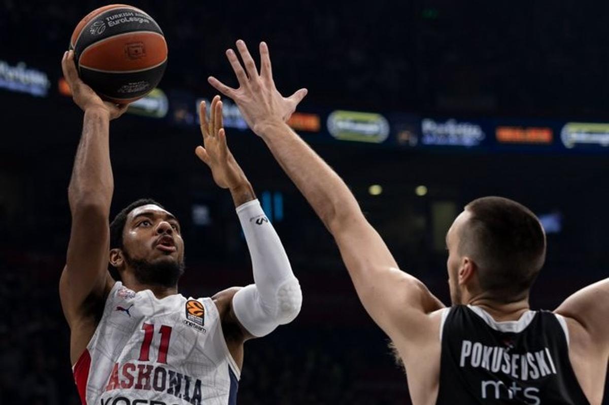 Trent Forrest anotó 11 puntos para el Baskonia en la derrota ante Partizan