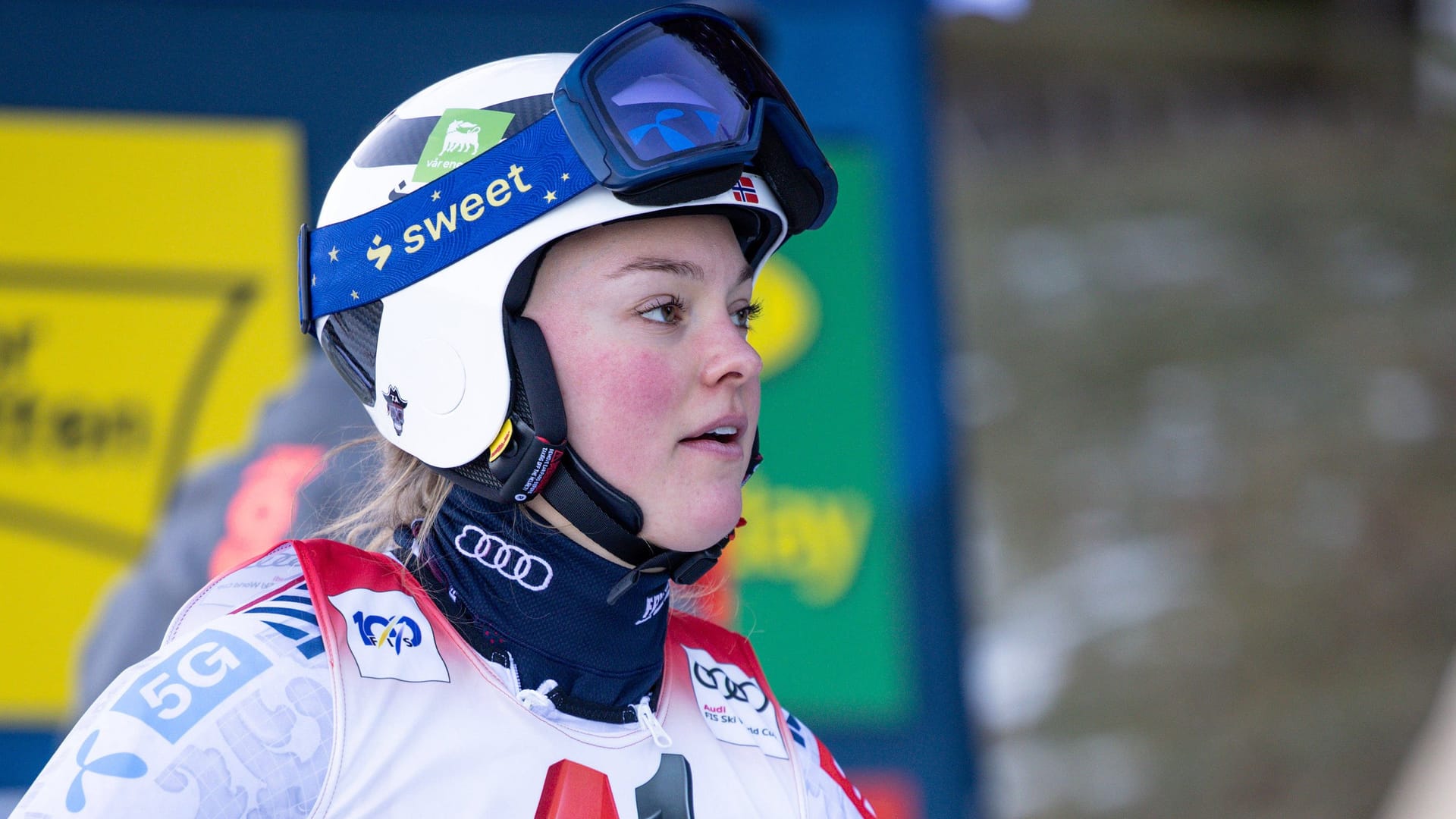 Thea Louise Stjernesund: The Norwegian experienced a turbulent Thursday.