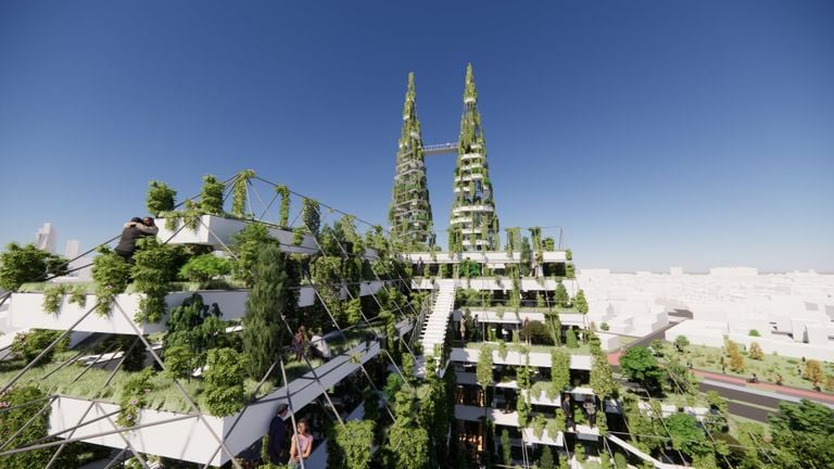 Impression of the green cathedral in Tilburg. (Photo: Marketing Tilburg Foundation).