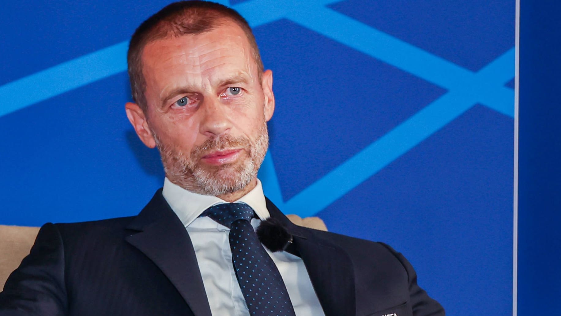 Aleksander Čeferin: The UEFA president criticizes politics.