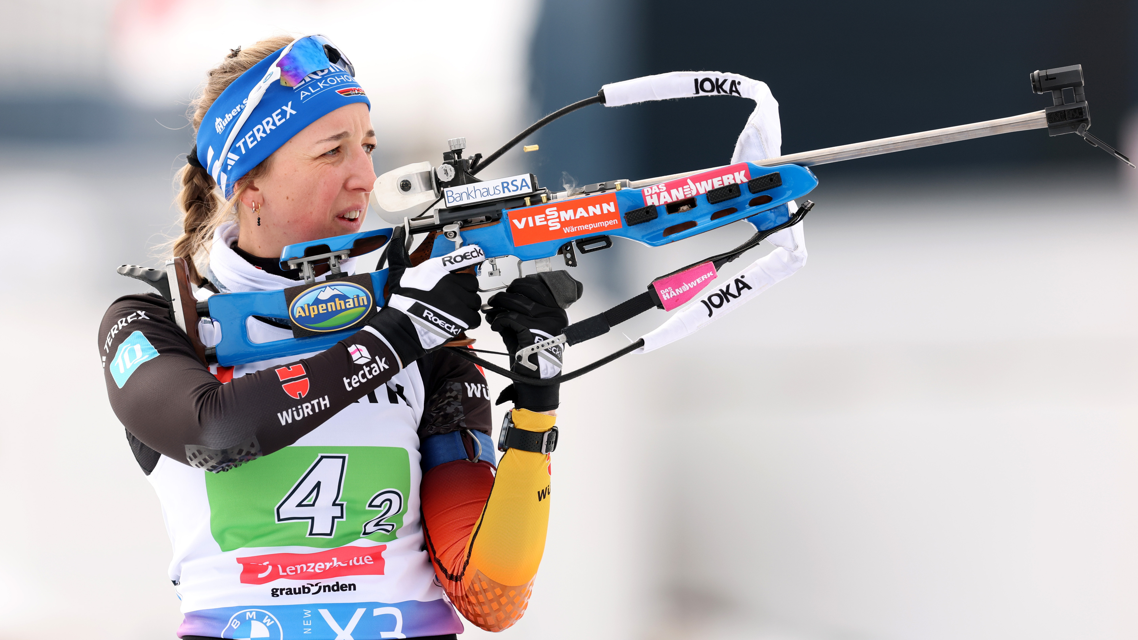 Franzsika Preuss at the mixed season