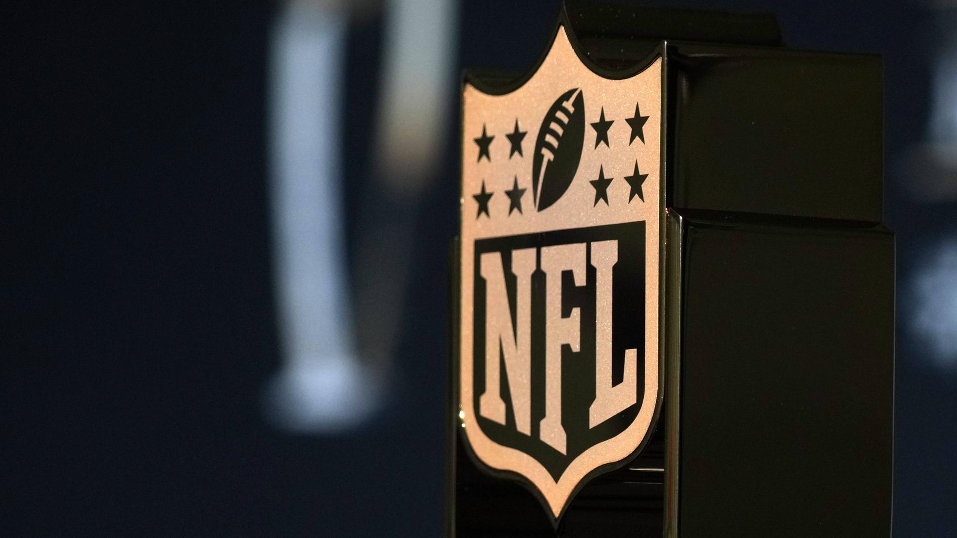 The logo of the NFL