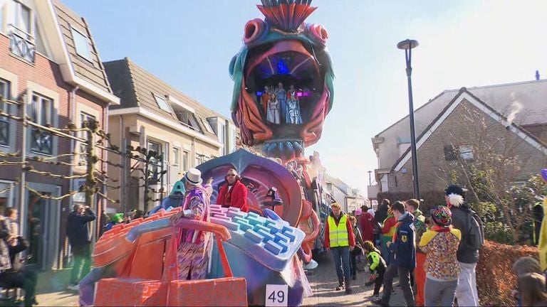 The first carnival car designed by AI (Photo: Omroep Brabant)