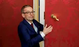 FPö leader Herbert Kickl on his departure after a conversation with President Alexander van der Bellen, Monday. Photo Leonhard Foeger/Reuters