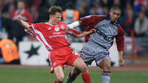 1. FC Kaiserslautern against FC Bayern in the Champions League