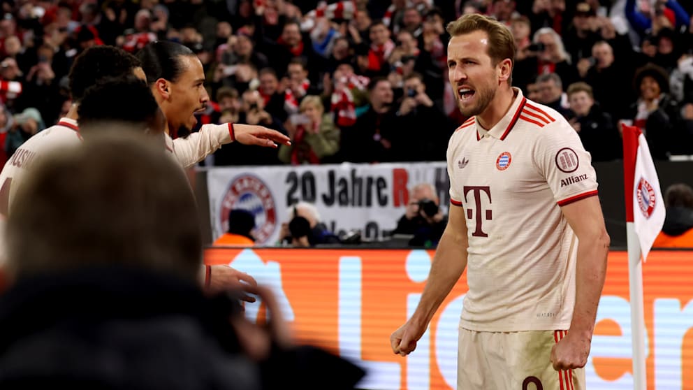 Doppel-Torschütze Harry Kane (31) lässt sich feiern