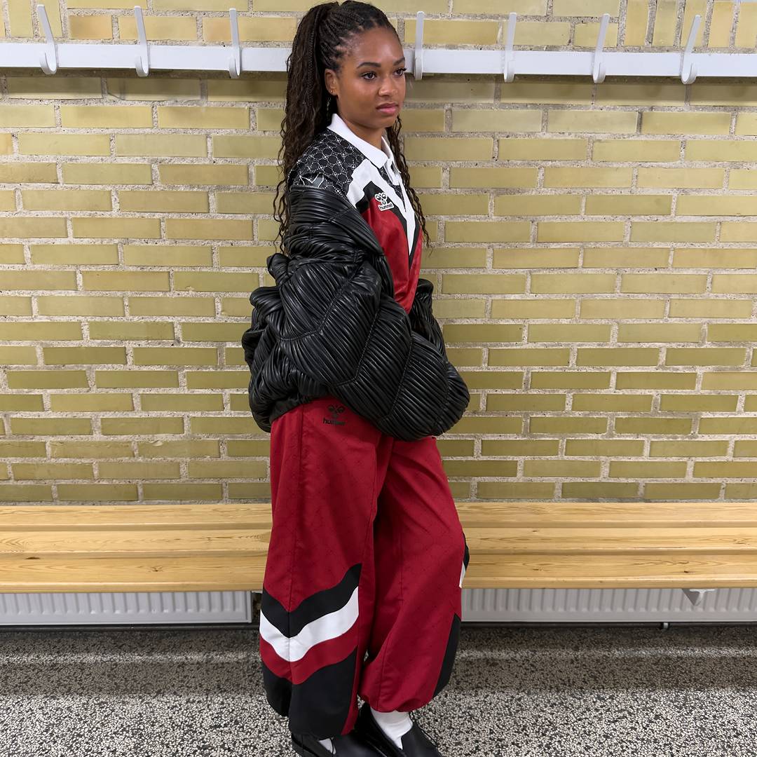 The reinterpretation of the team kit of the Danish women's national team