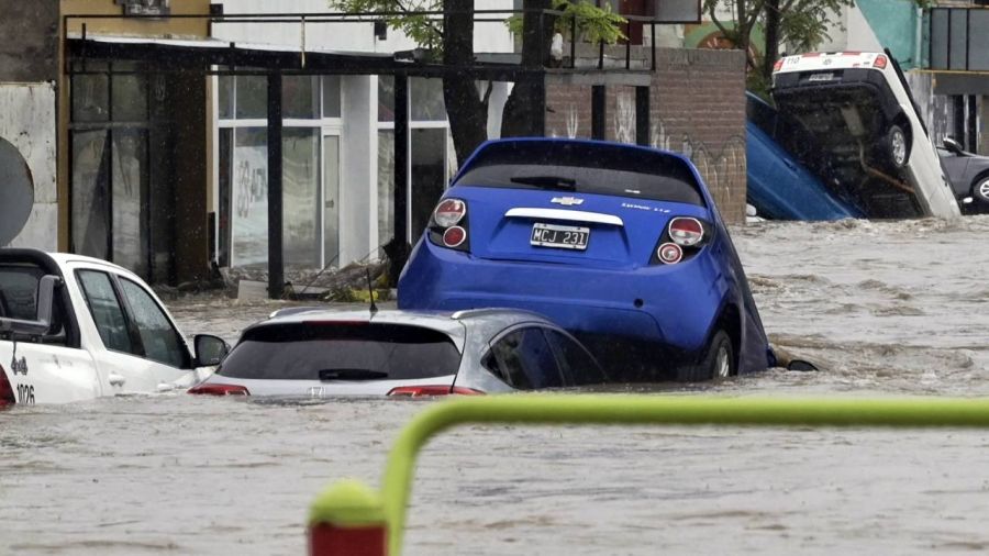 Bahía Blanca flooded