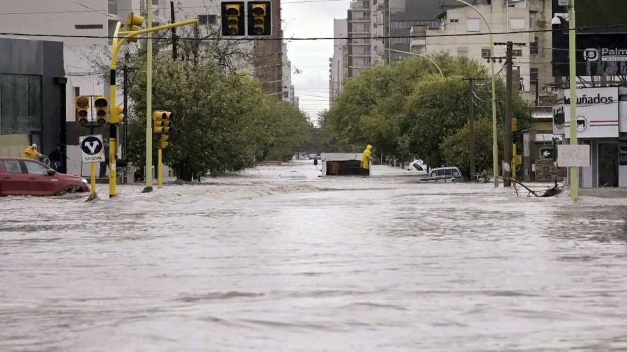 Bahía Blanca flooded