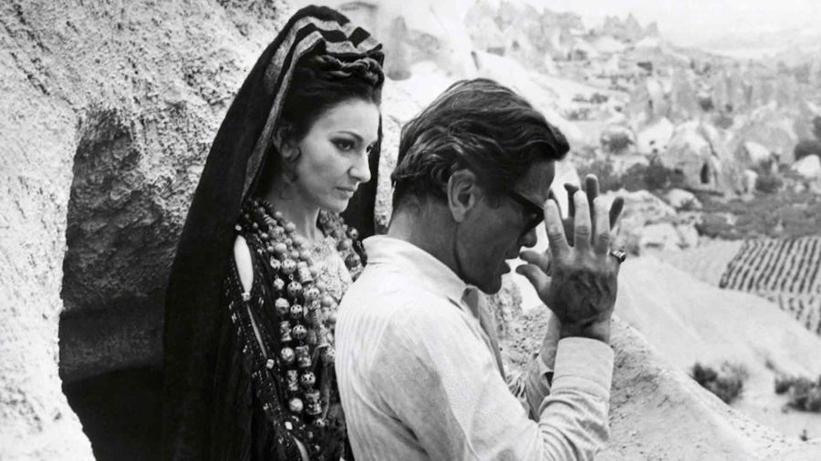 María Callas and Pier Paolo Pasolini