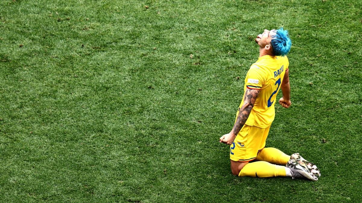 Ratiu, lateral de Rumanía en la Eurocopa