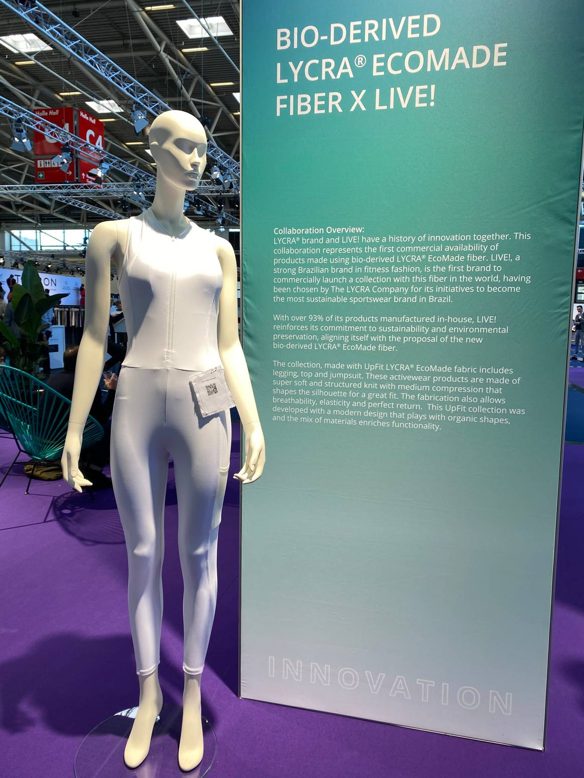Lycra Ecomade Fiber on the Performance Days in March 2025.